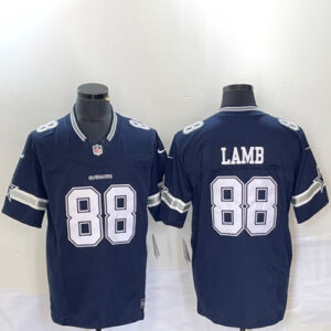 CeeDee Lamb Blue Jersey