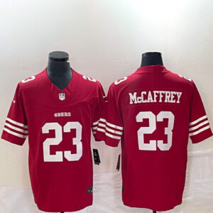 Christian McCaffrey Red Jersey