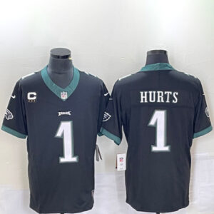 Jalen Hurts Black Jersey