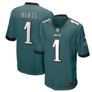 Jalen Hurts Green Jersey