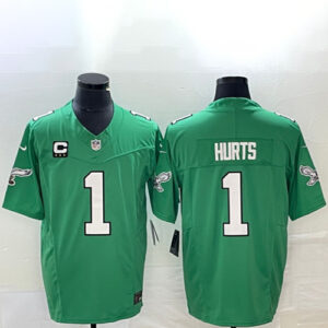 Jalen Hurts Green Alternate Jersey