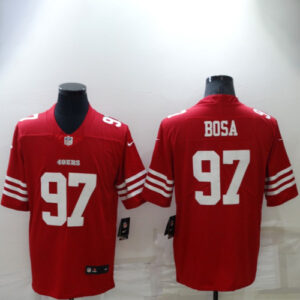 Nick Bosa Red Jersey