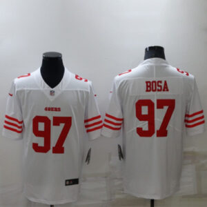 Nick Bosa White Jersey