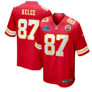 Travis Kelce Red Finals Jersey