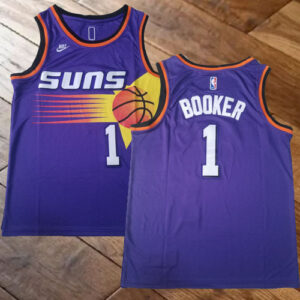 Devin Booker Retro Purple Jersey