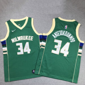 Giannis Antetokounmpo Green Jersey