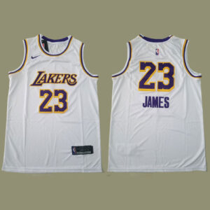 LeBron James White Jersey