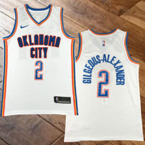 Shai Gilgeous-Alexander White Jersey