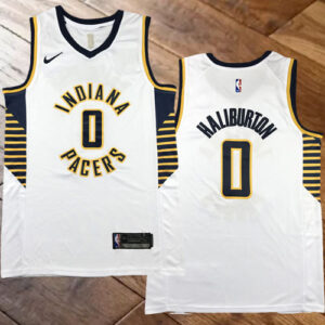 Tyrese Haliburton White Jersey