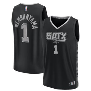 Victor Wembanyama Black Alternate Jersey