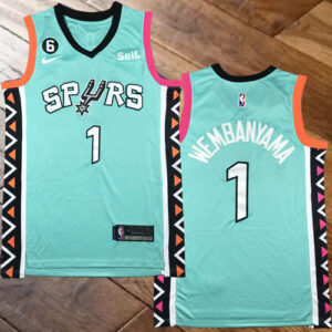 Victor Wembanyama Teal Jersey