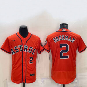 Alex Bregman Orange Jersey