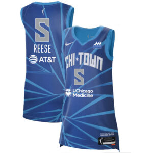 Angel Reese Blue Jersey