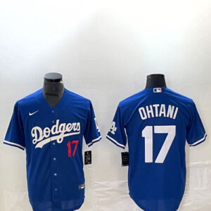 Shohei Ohtani Dodgers Blue Jersey