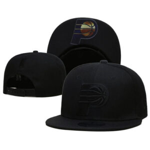 Indiana Pacers Black Snapback Hat