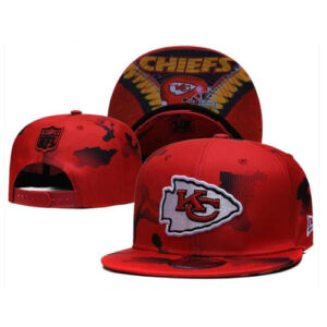Kansas City Chiefs Red Snapback Hat