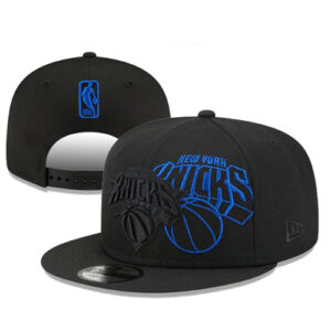 New York Knicks Black Snapback Hat