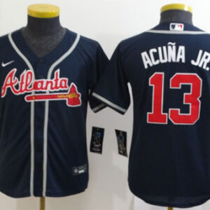 Ronald Acuna Jr Blue Jersey