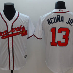 Ronald Acuna Jr White Jersey