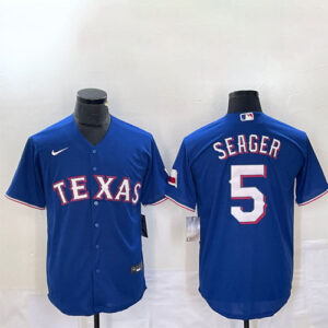 Corey Seager Blue Jersey