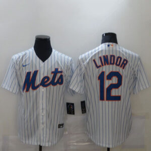 Francisco Lindor White Jersey