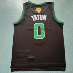 Jayson Tatum Black Finals Jersey
