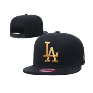 Los Angeles Dodgers Gold Snapback Hat