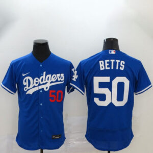 Mookie Betts Blue Jersey