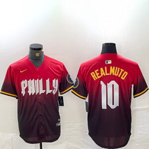 JT Realmuto City Connect Red Jersey