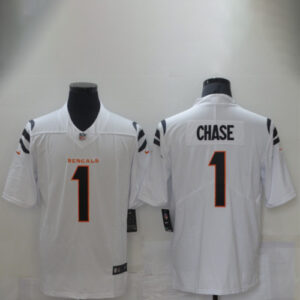 JaMarr Chase White Jersey