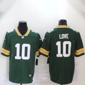 Jordan Love Green Jersey