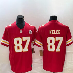 Travis Kelce Red Jersey