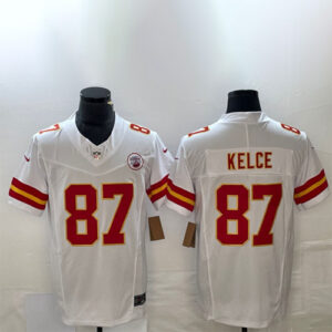 Travis Kelce White Jersey
