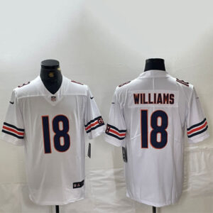Caleb Williams White Jersey