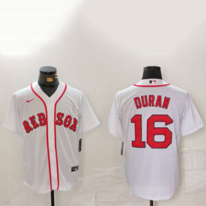 Jarren Duran White Jersey