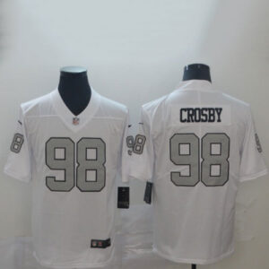 Maxx Crosby White Jersey