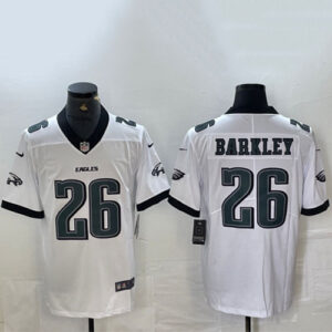 Saquon Barkley White Jersey