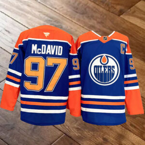 Connor McDavid Blue Jersey