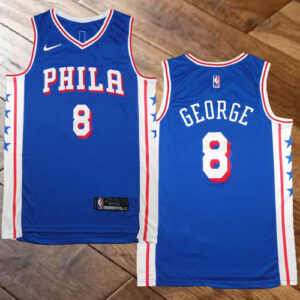 Paul George Blue Jersey