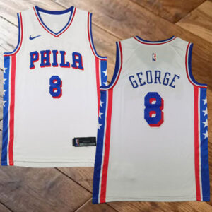 Paul George White Jersey