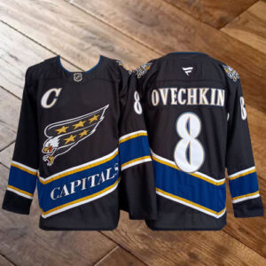 Alexander Ovechkin Black Jersey