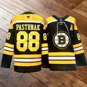 David Pastrnak Black Jersey