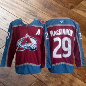 Nathan MacKinnon Blue Jersey