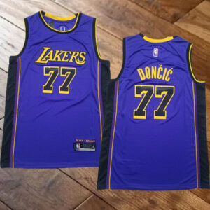 Luka Doncic Purple Jersey
