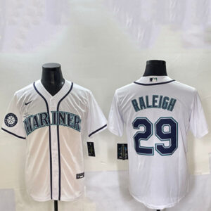 Cal Raleigh White Jersey