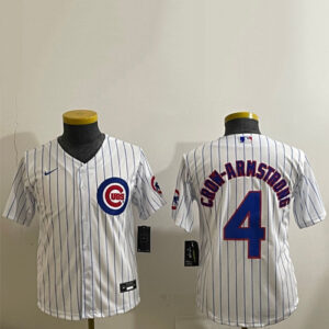 Pete Crow-Armstrong White Jersey