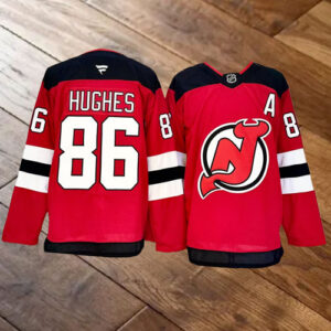 Jack Hughes Red Jersey