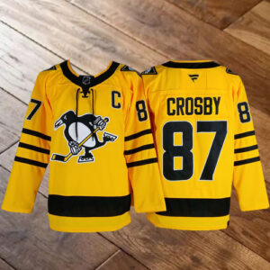 Sydney Crosby Yellow Alternate Jersey