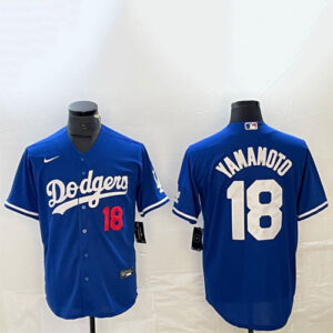 Yoshinobu Yamamoto Blue Jersey