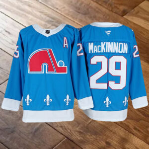 Nathan MacKinnon Blue Jersey